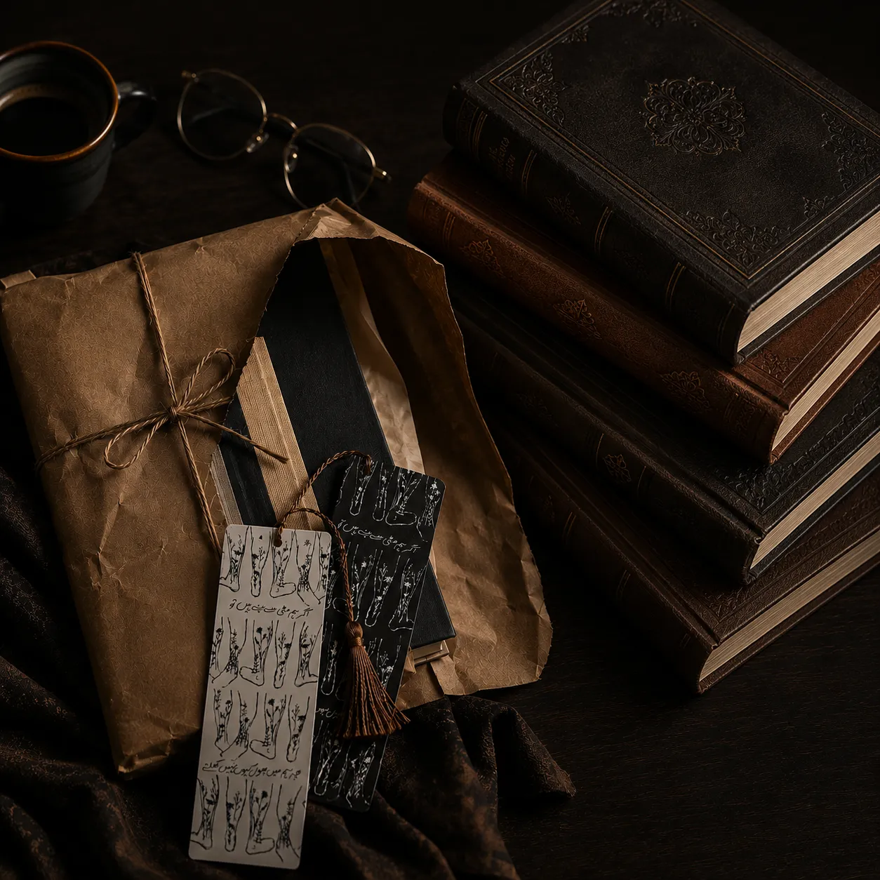 Books and reading decor