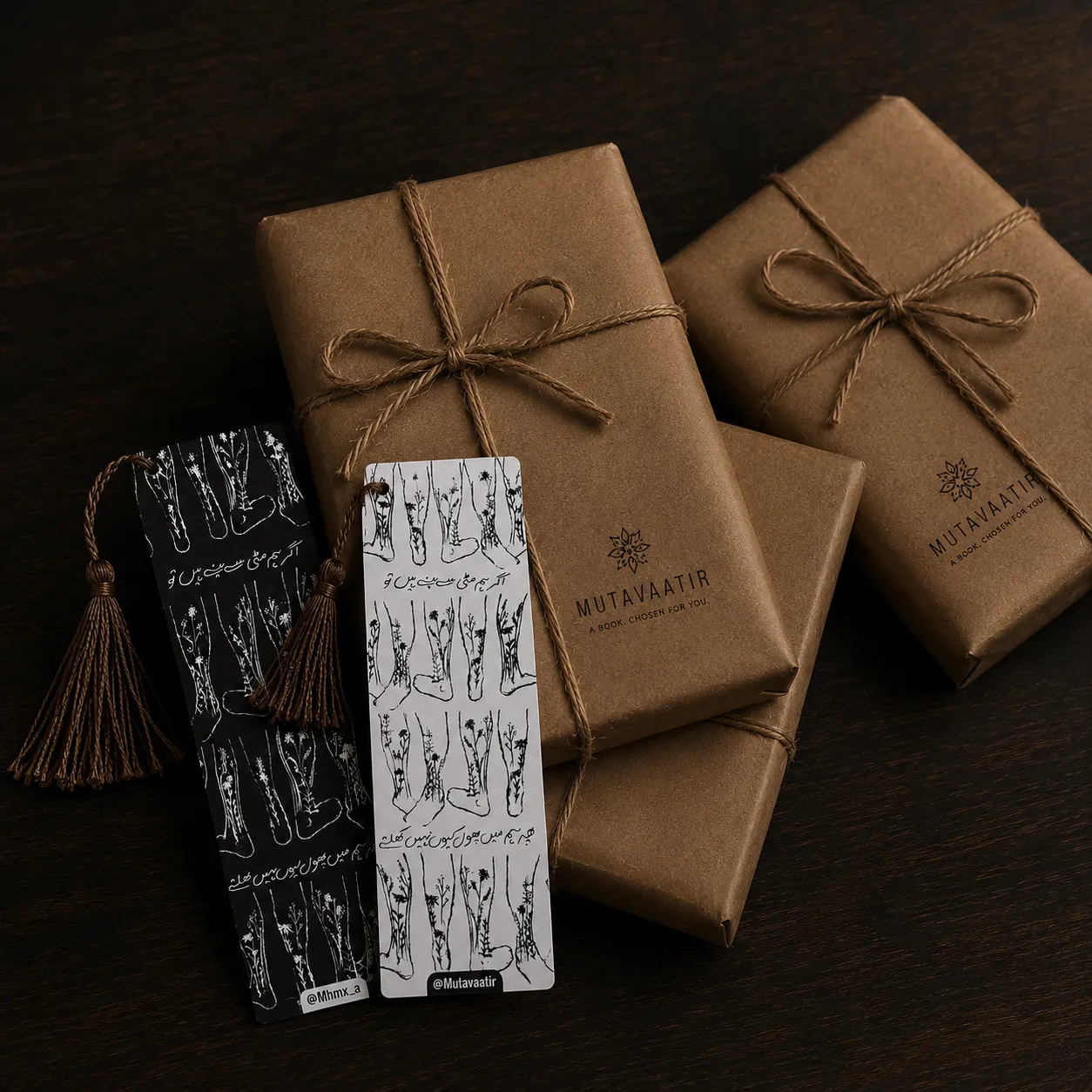 Wrapped monthly book package